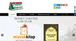 Desktop Screenshot of ibadettakvimi.org