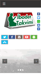 Mobile Screenshot of ibadettakvimi.org